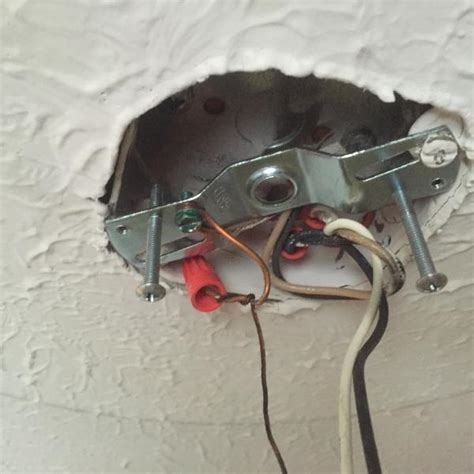 electrical box for ceiling fan is loose|ceiling fan rated outlet box.